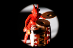 Little Devilish Sextet - Drums - Photography by Lon Casler Bixby - Copyright - All Rights Reserved - www.neoichi.com