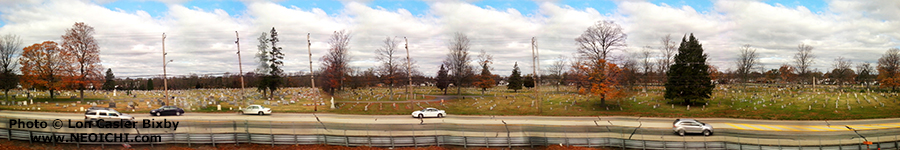 Panoramic View of America as Seen from a Passing Train - Photography by Lon Casler Bixby - Copyright - All Rights Reserved - www.neoichi.com